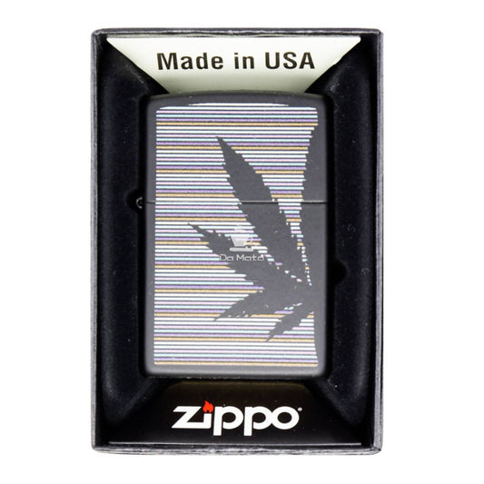 Isqueiro Zippo Cannabis Black Matte 48927