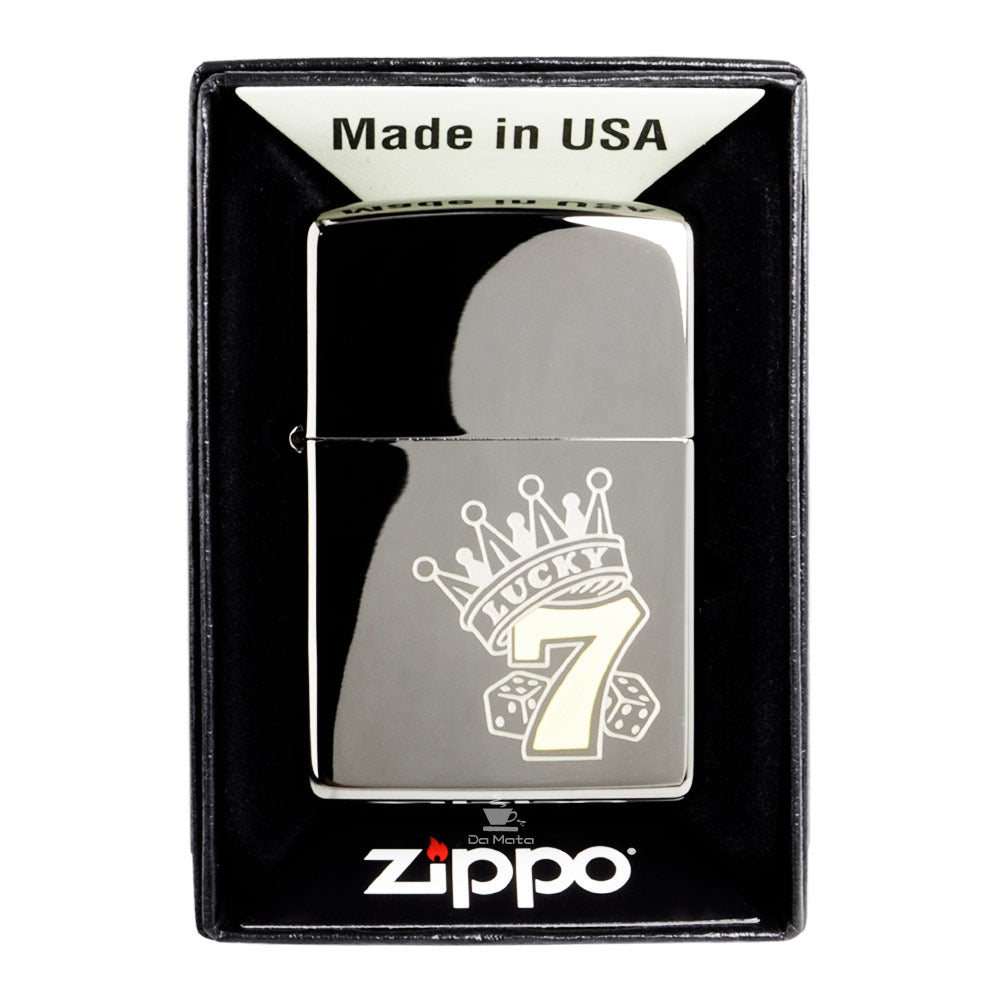 Isqueiro Zippo Lucky 7 Design 48913