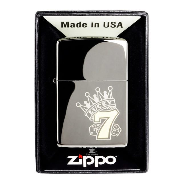 Isqueiro Zippo Lucky 7 Design 48913
