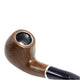 Cachimbo de Acrílico Curvo Marrom Escuro