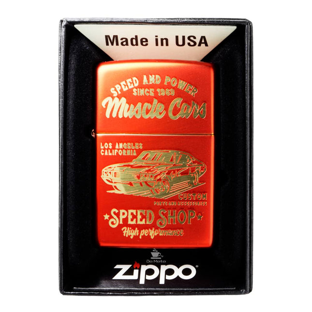 Isqueiro Zippo Muscle Car Design 48523