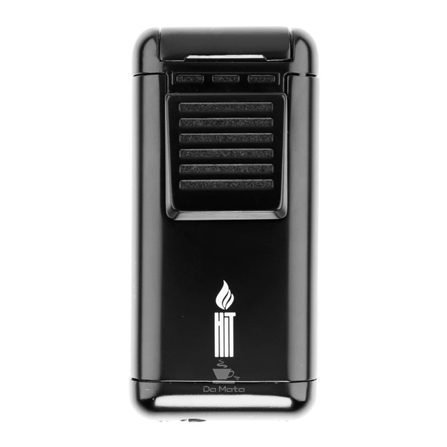Maçarico Premium Metal Hit Triple Flame Black