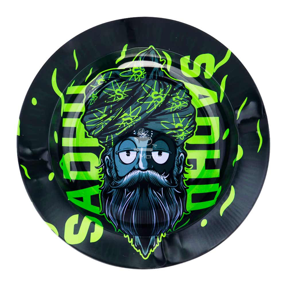 Cinzeiro de Metal Sadhu Redondo Pequeno