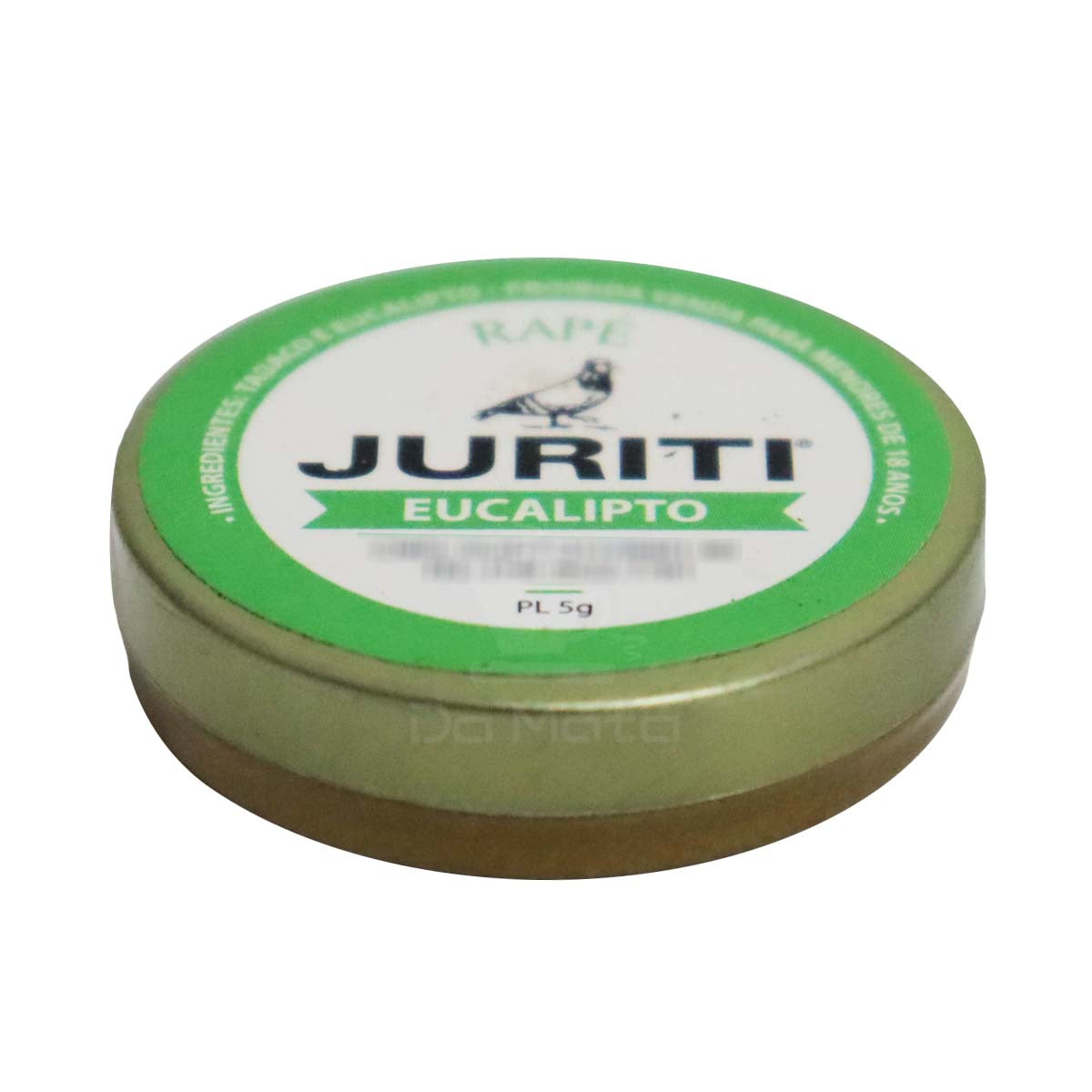 Pacote de Rapé Juriti Eucaliptus 20 un.