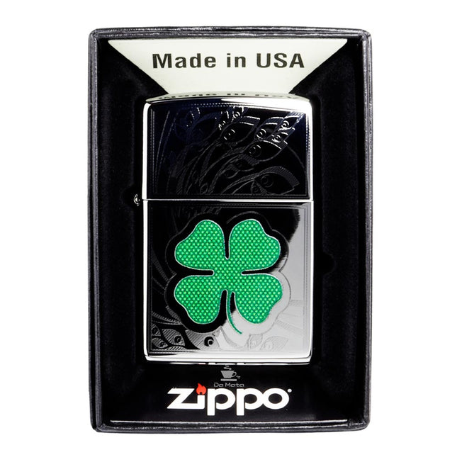 Isqueiro Zippo Trevo 4 Folhas 24699