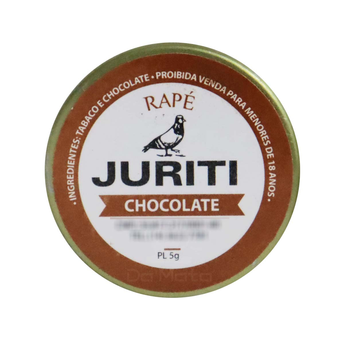 Pacote de Rapé Juriti Chocolate 20 un.