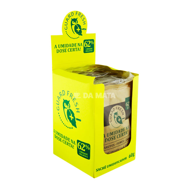  Caixa de Sachê Umidificador Guard Fresh 62% 60g
