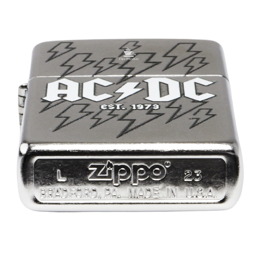 Isqueiro Zippo AC/DC Logo Street Chrome 48641