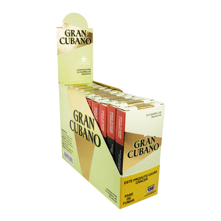 Caixa de Cigarrilha Gran Cubano Baunilha