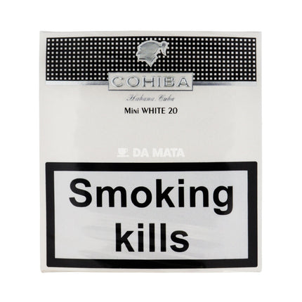 Petaca Cigarrilha Cohiba White Mini C/20un