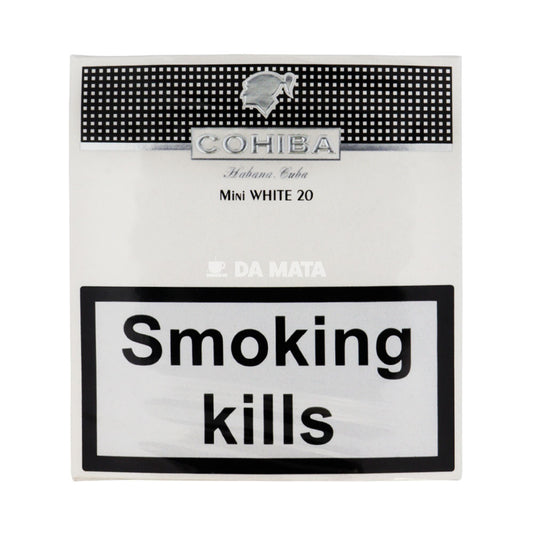 Petaca Cigarrilha Cohiba White Mini C/20un