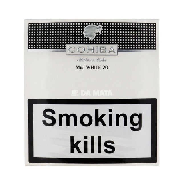Petaca Cigarrilha Cohiba White Mini C/20un