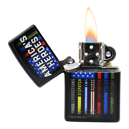 Isqueiro Zippo Buck Wear American Heroes