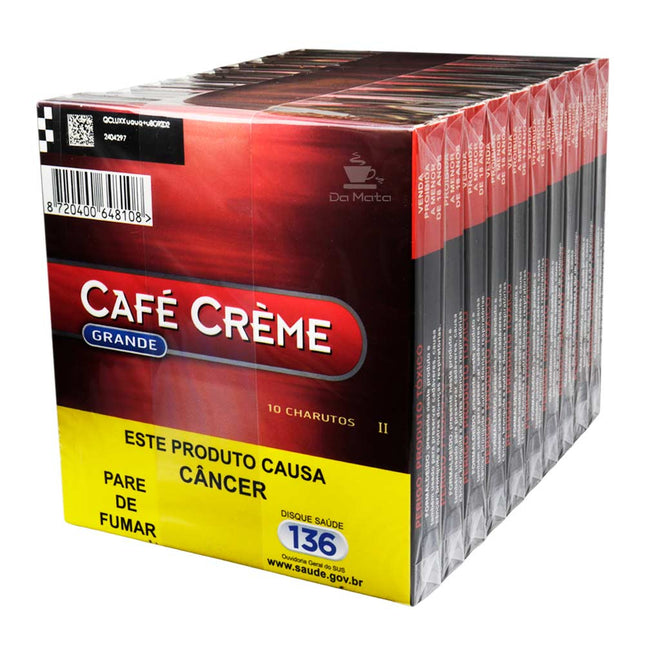 Pacote de Cigarrilha Café Crème Grande Arôme