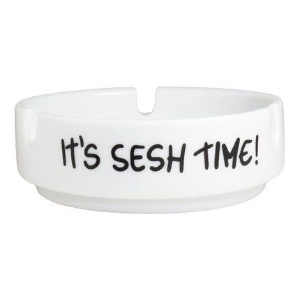 Cinzeiro de Cerâmica Sesh Time Redondo