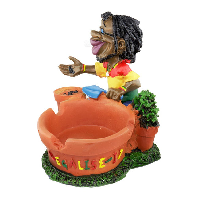 Cinzeiro de Resina Reggae