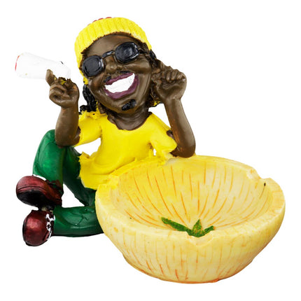 Cinzeiro de Resina Bob Marley Reggae