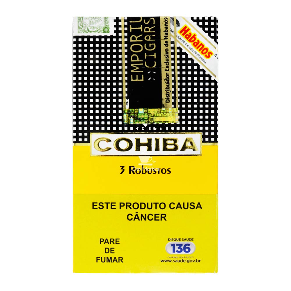 Charuto Cohiba Robusto Cx c/3