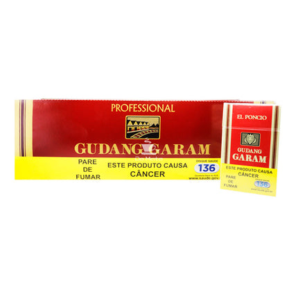Caixa de Gudang Garam Professional Red
