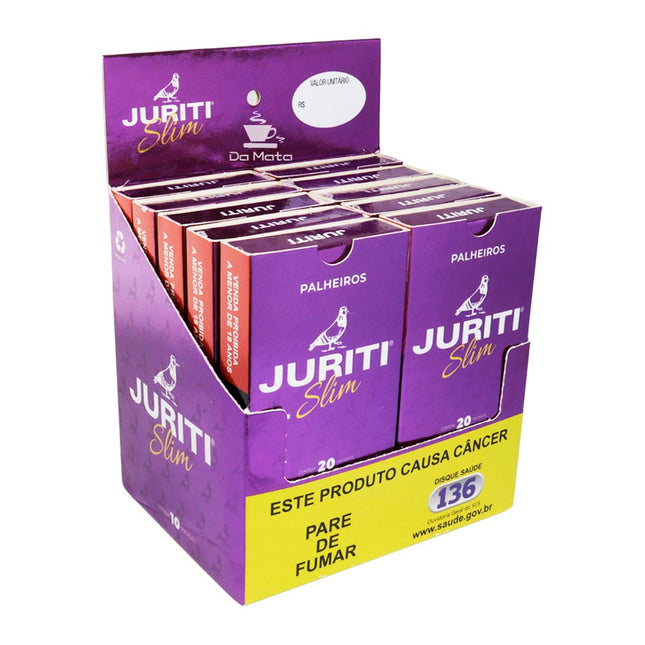 Caixa de Palheiro Juriti Slim Uva Ice