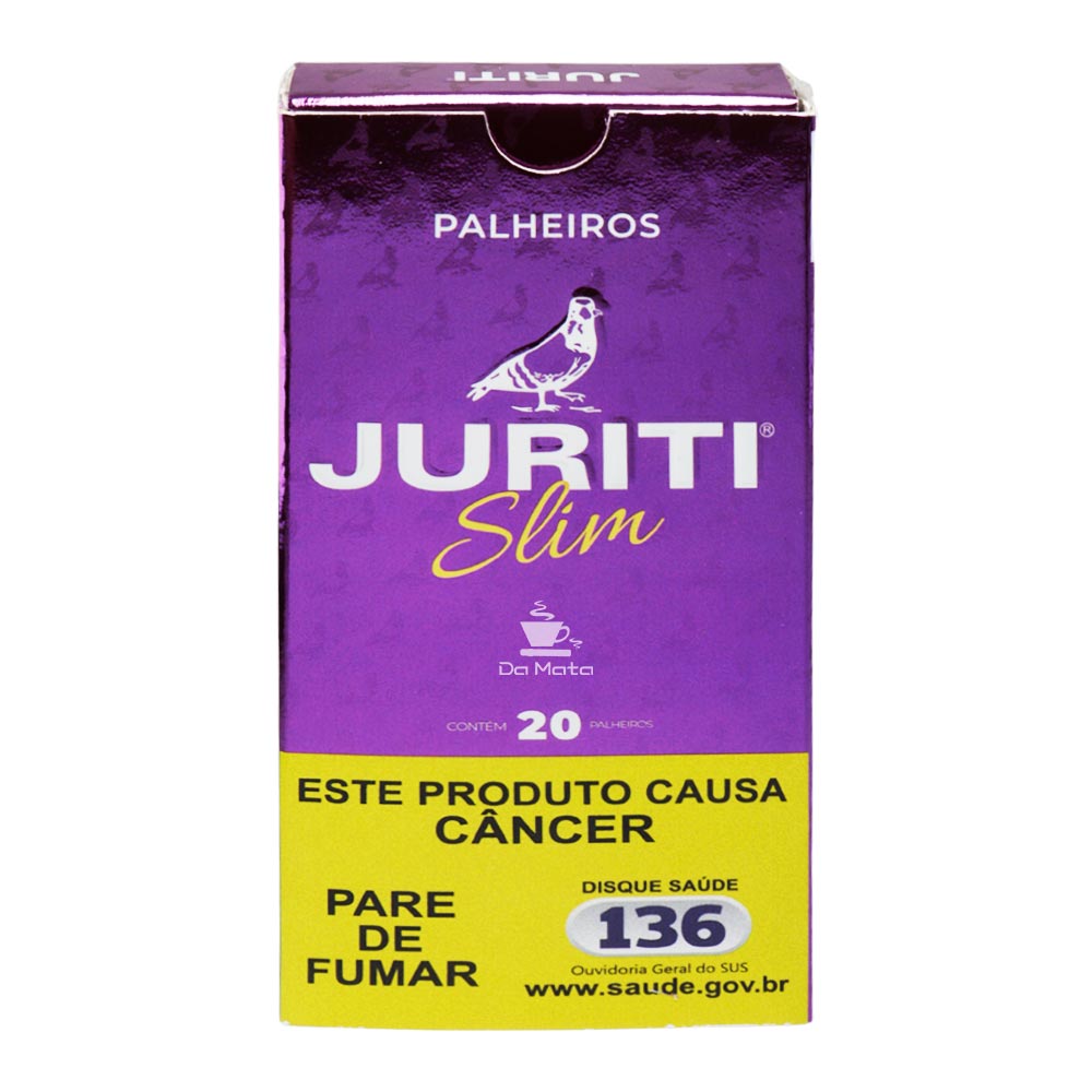 Caixa de Palheiro Juriti Slim Uva Ice