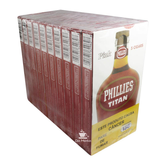 Caixa Phillies Titan Cognac c/ 10 un.