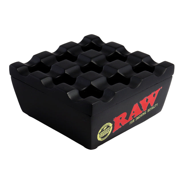 Cinzeiro de Metal Raw Preto