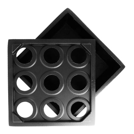 Cinzeiro de Metal Raw Preto