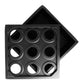 Cinzeiro de Metal Raw Preto