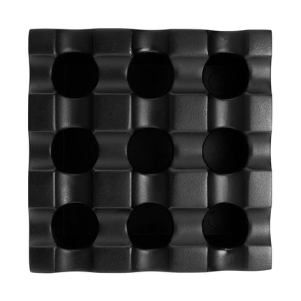 Cinzeiro de Metal Raw Preto