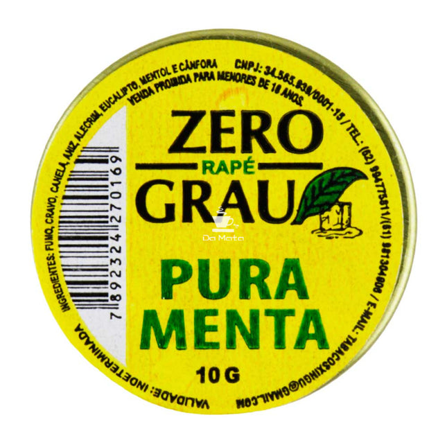 Caixa de Rapé Xingu Pura Menta