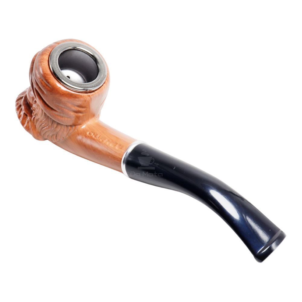 Cachimbo de Acrílico Curvo Vintage Craft