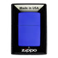Isqueiro Zippo Regular Matte Blue Royal 229