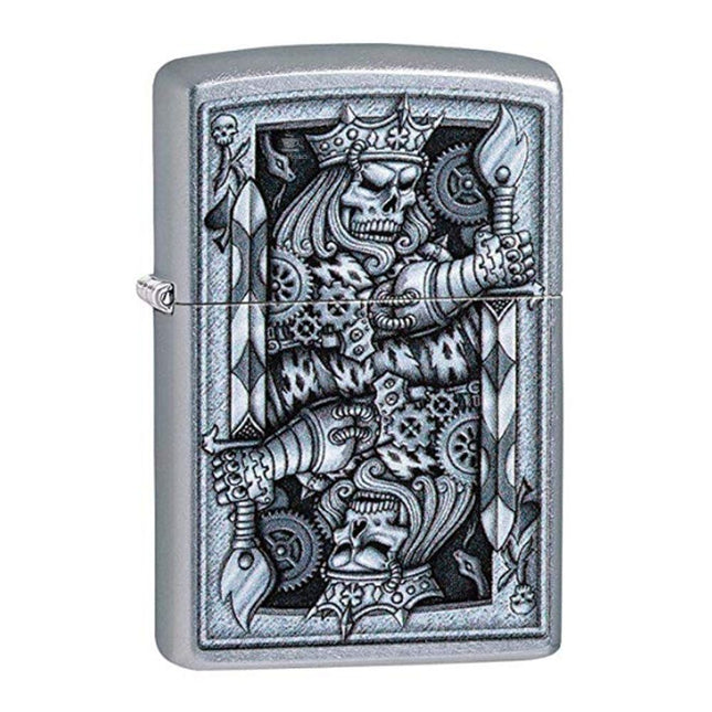 Isqueiro Zippo Steampunk Skull Spade