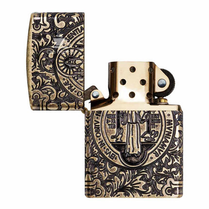 Isqueiro Constantine Zippo 29719 Armor® St. Benedict