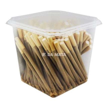 Pote Tabaco Bolado Da Mata Seda Brown C/120un