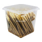 Pote Tabaco Bolado Da Mata Seda Brown C/120un