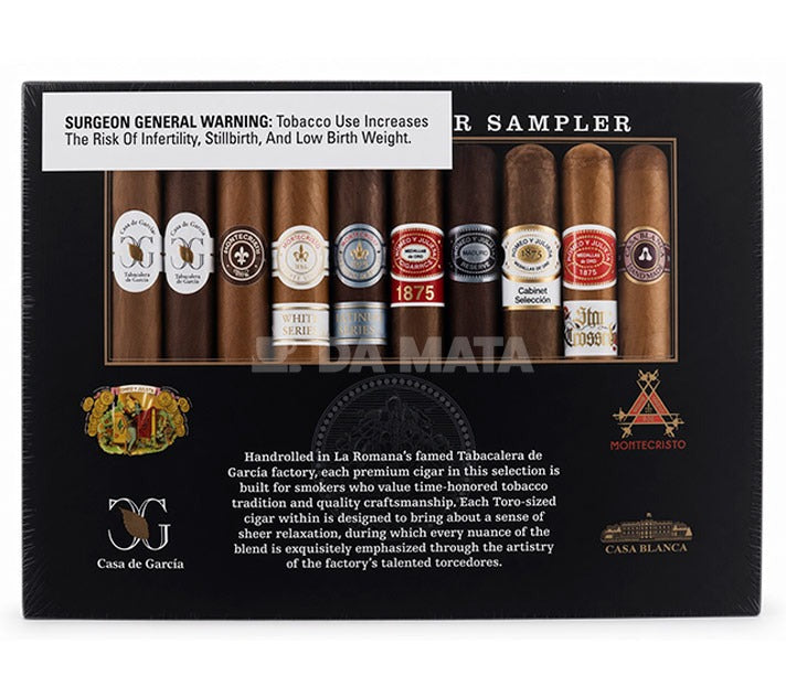 Caixa de Charuto Dominican Master Sampler