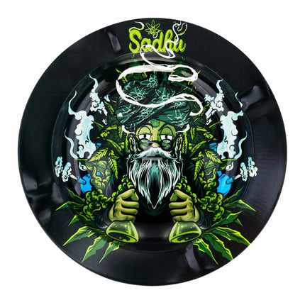 Cinzeiro de Metal Sadhu Redondo Pequeno