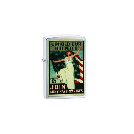 Isqueiro Zippo 29599 Army Navy Marines Vintage