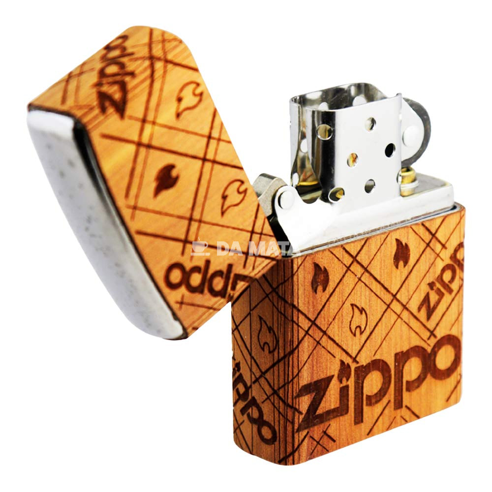 Isqueiro Zippo Woodchuck Wrap Flame 49331