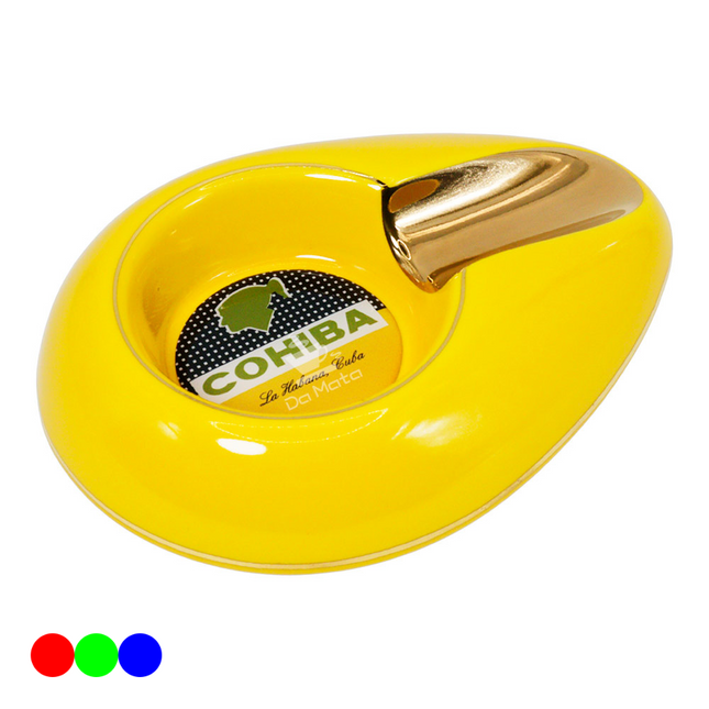 Cinzeiro de Porcelana Redondo Cohiba