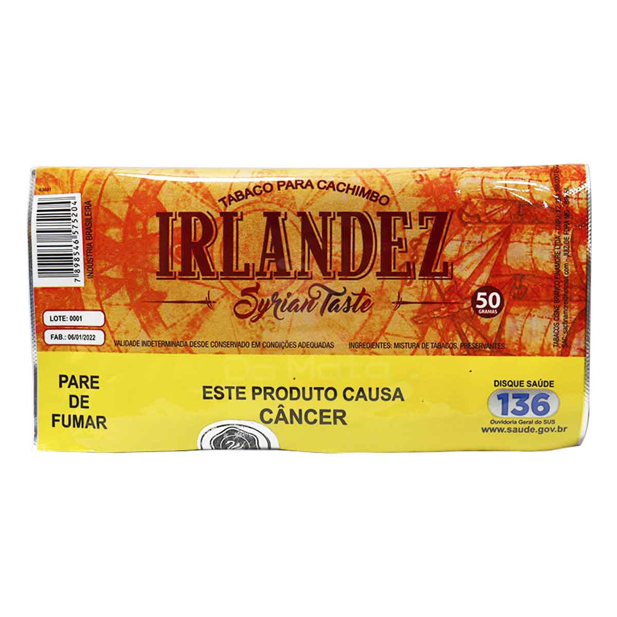 Irlandez Syrian Taste 50g