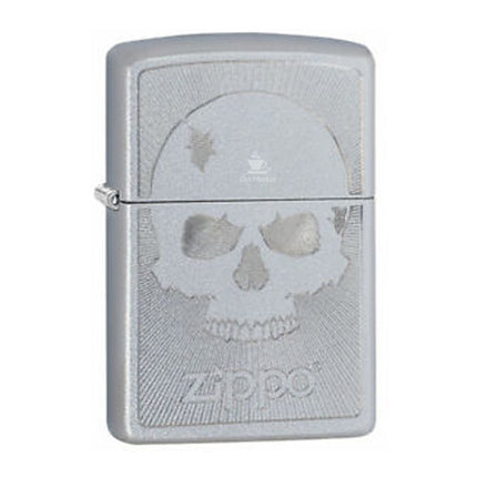 Isqueiro Zippo Skull With Lines