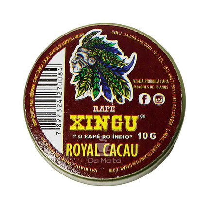 Caixa de Rapé Xingu Royal Cacau