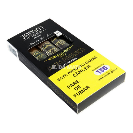 Petaca Charuto Jamm Seleção Pressed JP40 JP50 JP60 C/3un