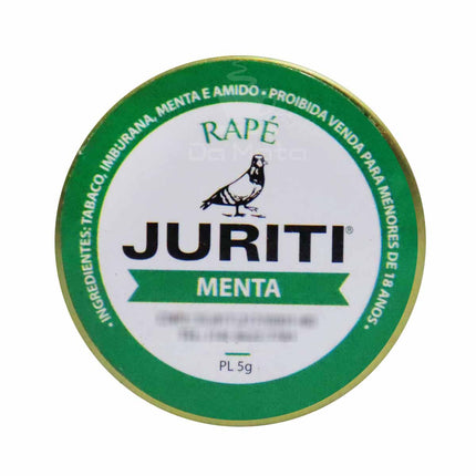 Pacote de Rapé Juriti Menta 20 un.