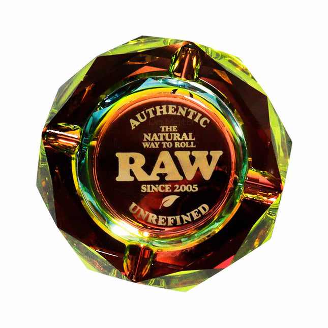 Cinzeiro de Vidro Raw Rainbow
