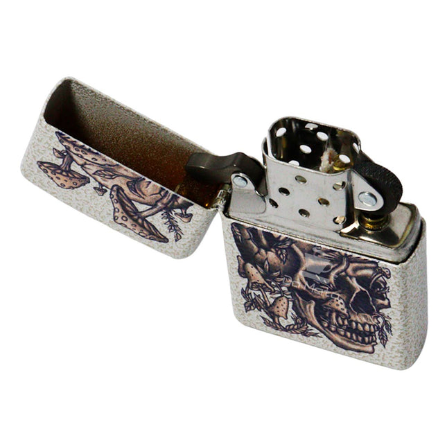 Isqueiro Zippo 49786 Skullshroom Design