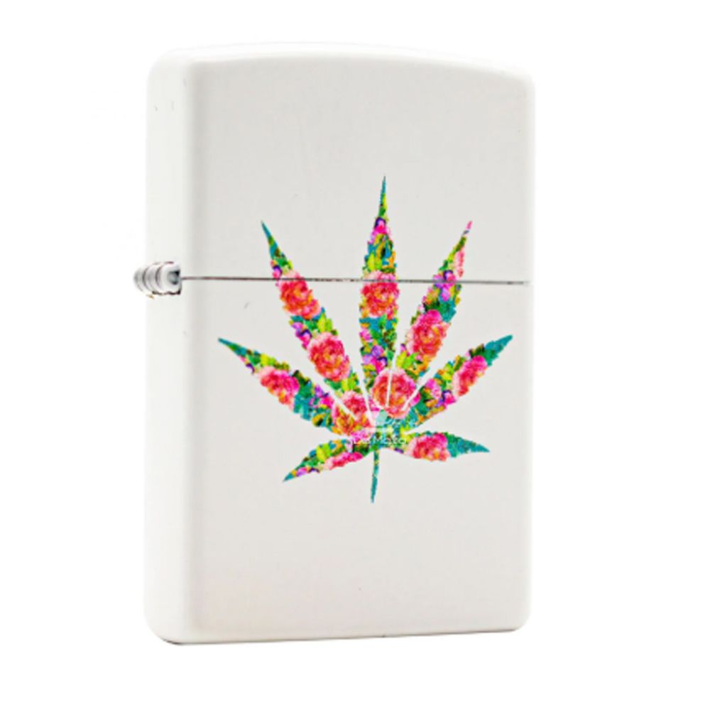 Isqueiro Zippo Floral Weed